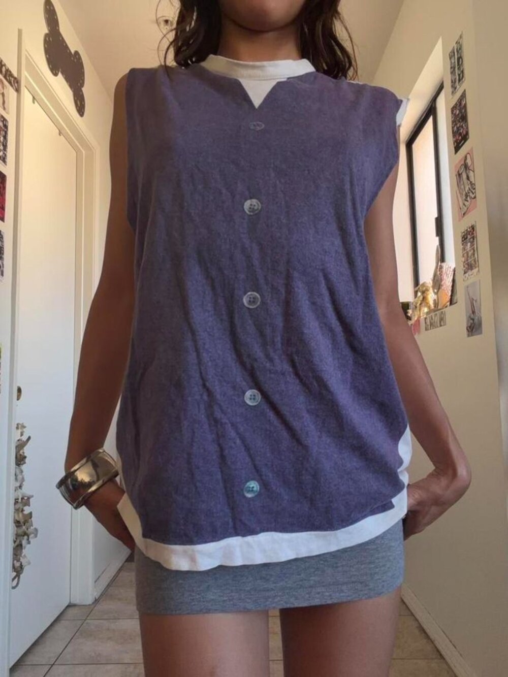 COMME DES GARÇONS HOMME PLUS FW2009 TROMPE LOEIL VEST TOP